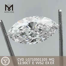 12.90CT MQ E dyrket diamant VVS2 EX EX CVD LG710501105 