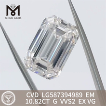 10,82 CT EM G VVS2 EX VG CVD simulierte Diamanten LG587394989