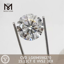 15.11CT E VVS2 3EX CVD l&oslash;s laboratoriediamant LG694598270