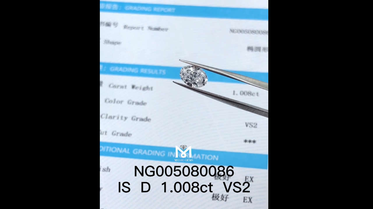 1.060CT D Round Hpht Diamond VS1 VG Cut Grade diamond video