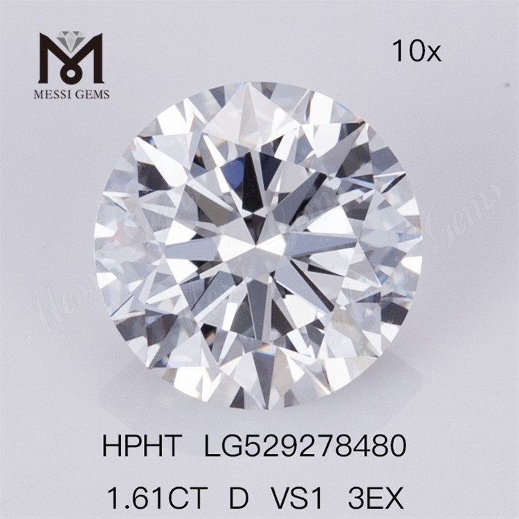 1.61CT D VS1 3EX RD best online lab created diamonds factory price