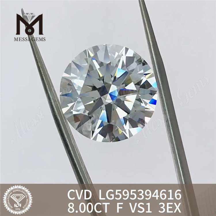 8ct CVD Diamond F VS1 3EX Man Made Diamond LG595394616