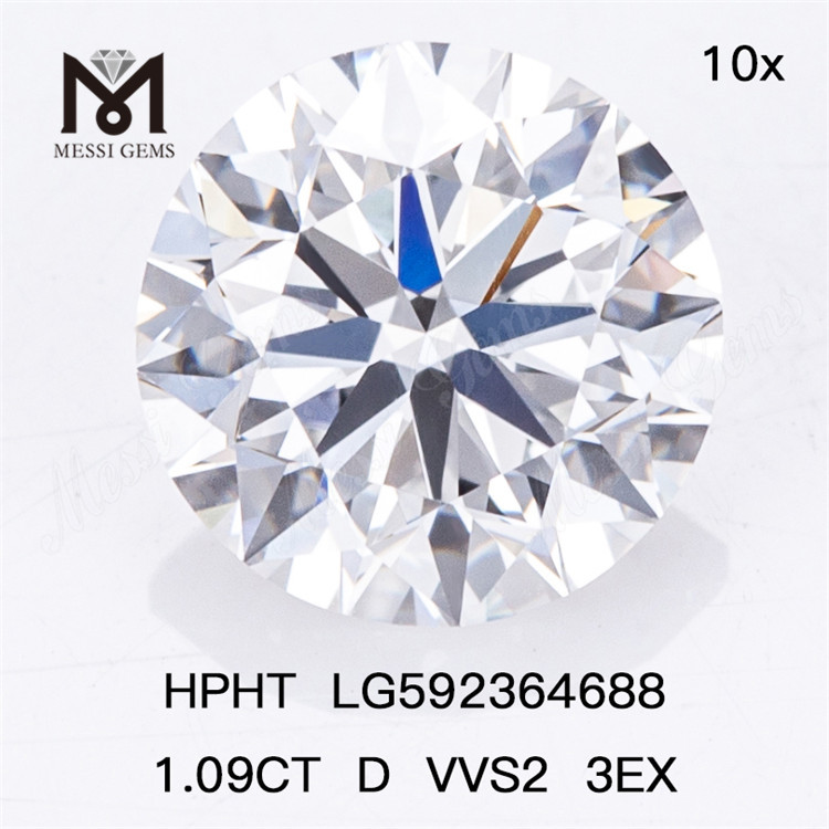 1.09CT D VVS2 3EX HPHT Diamonds Online LG592364688